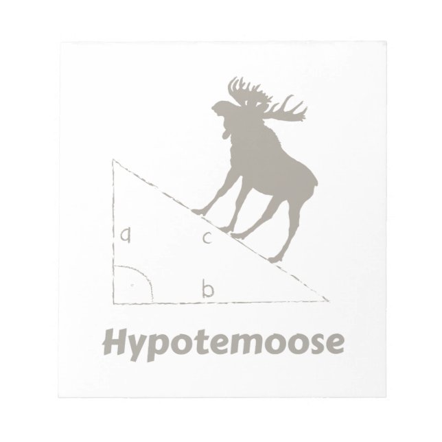 Bloco De Notas Geek Matemático Hipotemose (Frente)