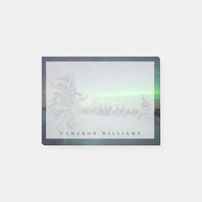 Bloco De Notas Gelo e neve | Parque Nacional de Pallas-Yllastuntu (Frente)