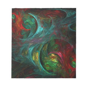 Bloco de notas Genesis Nova Abstrato Art