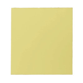 Bloco De Notas Gentle Warm Yellow - Minimalist Notepad
