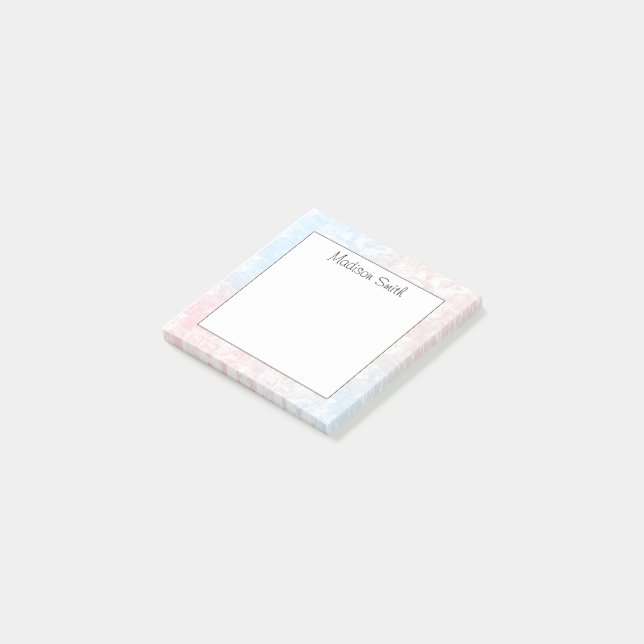 Bloco De Notas Geométrico Personalizado  (Inclinado)