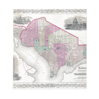 Bloco De Notas Georgetown e Washington DC