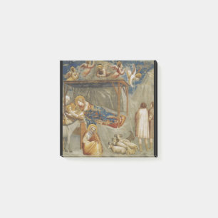 Bloco De Notas Giotto di Bondone O Nascimento Coleção de Belas Ar