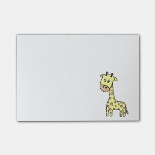 Bloco De Notas Girafa do bebê