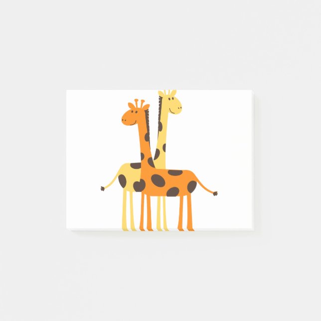 Bloco De Notas Giraffe Africa Safari (Frente)