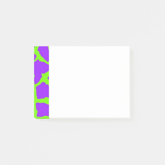 Bloco De Notas Giraffe Impressão Mint Ametyst (Frente)