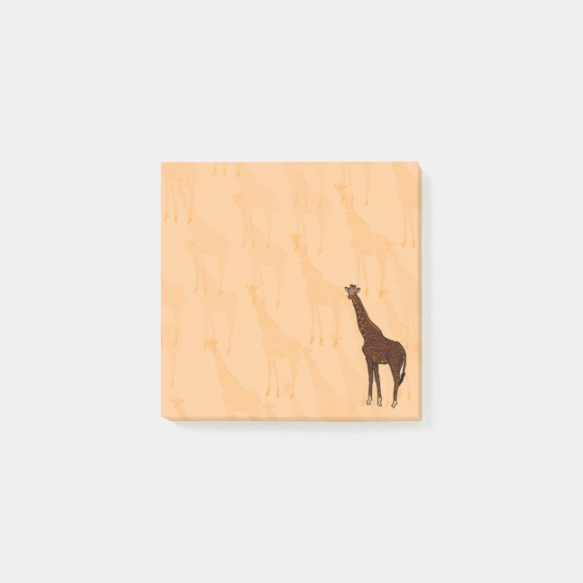 Bloco De Notas Giraffe Post it Notes (Frente)