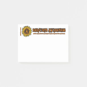 Bloco De Notas Girassol/Awareness...RSD/CRPS