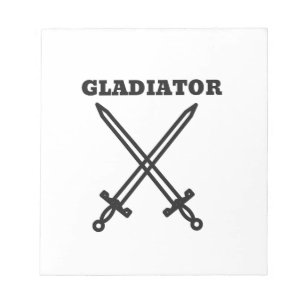Bloco De Notas Gladiador