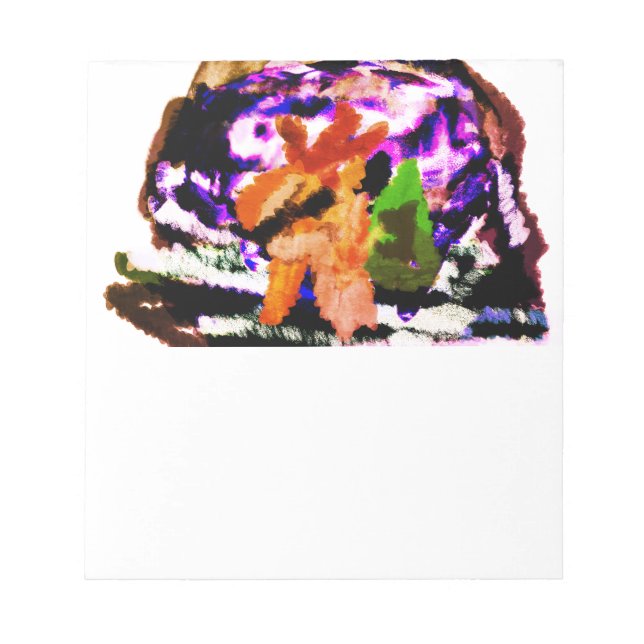 Bloco De Notas Globo de neve (Frente)