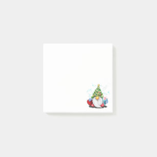 Bloco De Notas Gnomo de Natal com presente para você