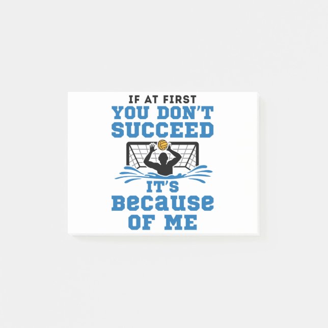 Bloco De Notas Goalie Goalkeeper Engraçado diz (Frente)