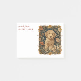 Bloco De Notas Goldendoodle Puppy para Doodle Mãe ou Pai