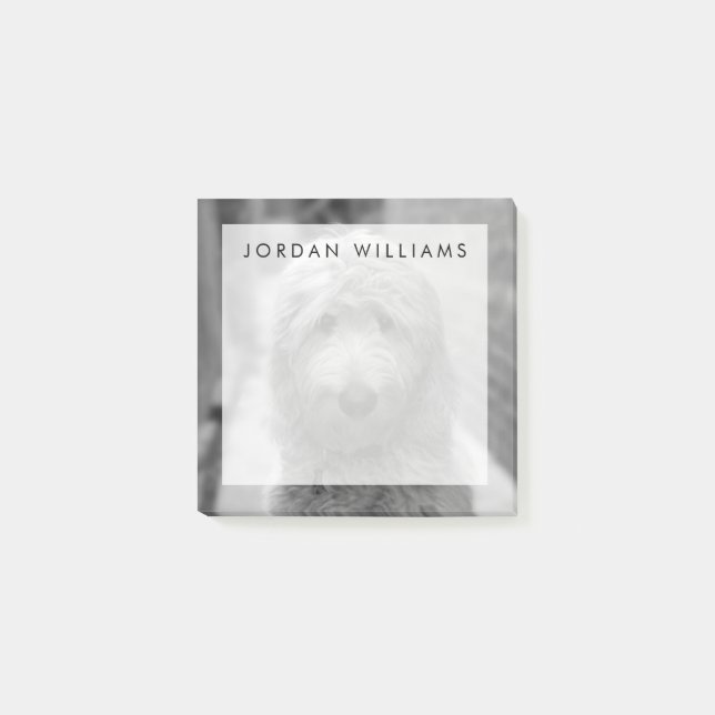 Bloco De Notas Goldendoodododododle No Quintal (Frente)