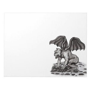 Bloco De Notas Golem Gargoyle