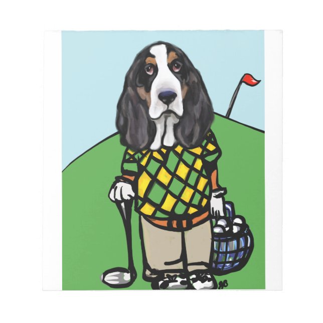BLOCO DE NOTAS GOLF HOUND (Frente)