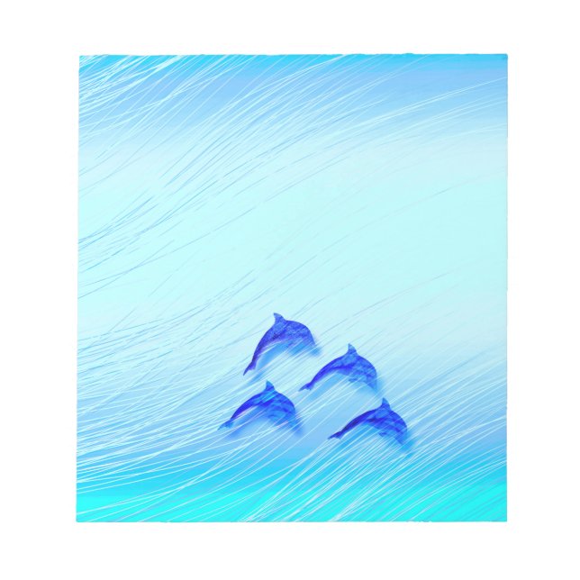 Bloco De Notas golfinhos saltadores (Frente)