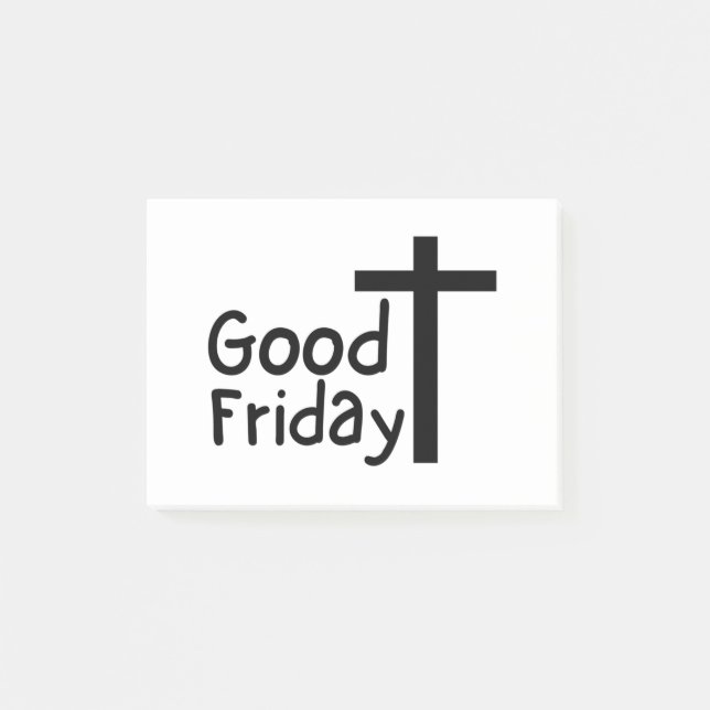 Bloco De Notas Good Friday (Frente)