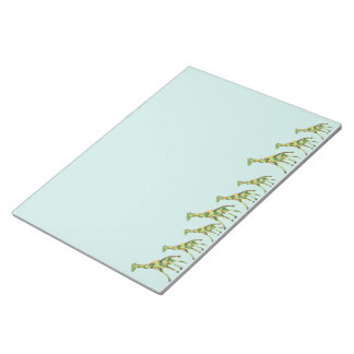 Bloco De Notas Graceful Giraffe