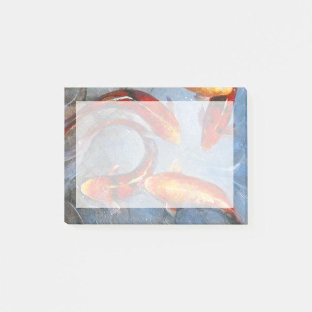 Bloco De Notas Graceful Koi I (Frente)