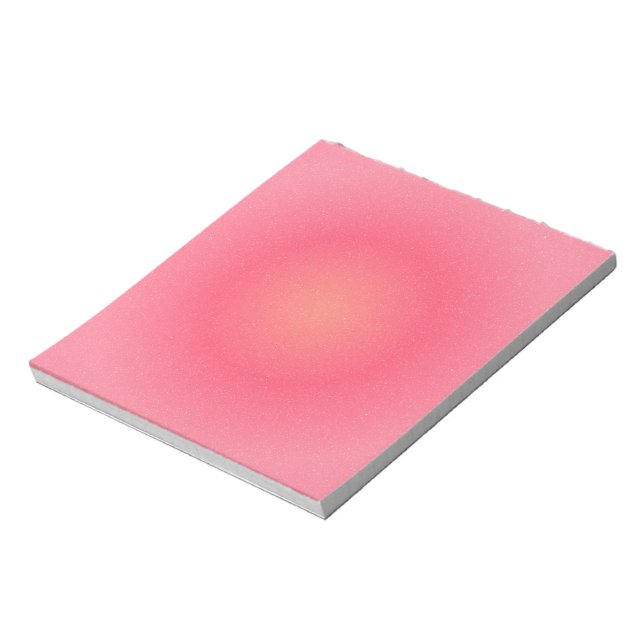 Bloco de Notas Gradiente de Blush (Invertido)