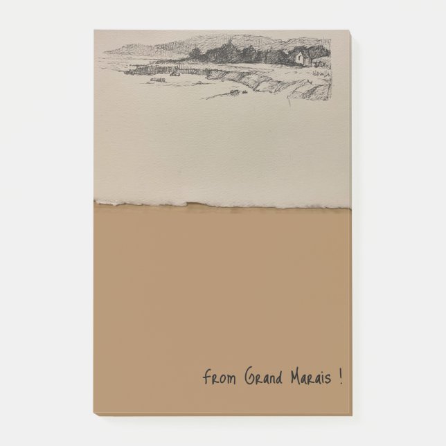 Bloco De Notas Grand Marais Notepad (Frente)