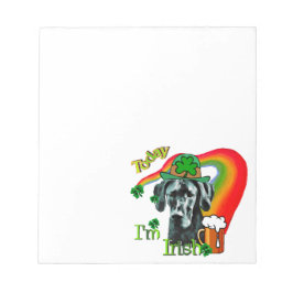 Bloco De Notas Grande Dia de São Patrício de Dane