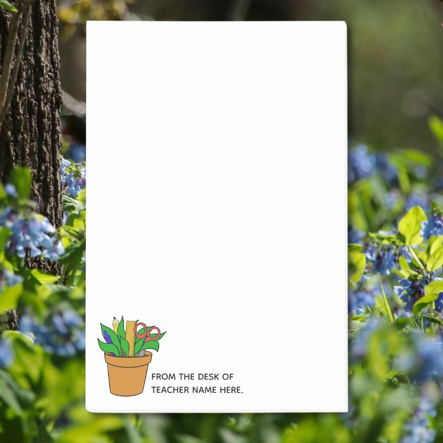 Bloco De Notas Grandes Post-Its para Professores com Personalizaç (Criador carregado)