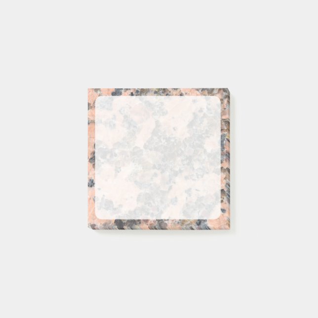 Bloco De Notas Granito Ígneo - Textura de Rocha do Geólogo (Frente)