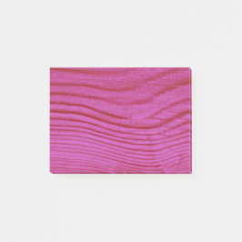 Bloco De Notas Grão de madeira rosa