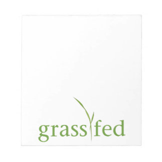 Bloco De Notas Grass Fed