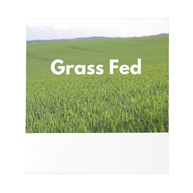 Bloco De Notas Grass Fed (Frente)