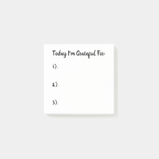 Bloco De Notas Gratidão Branca e Negra Simples