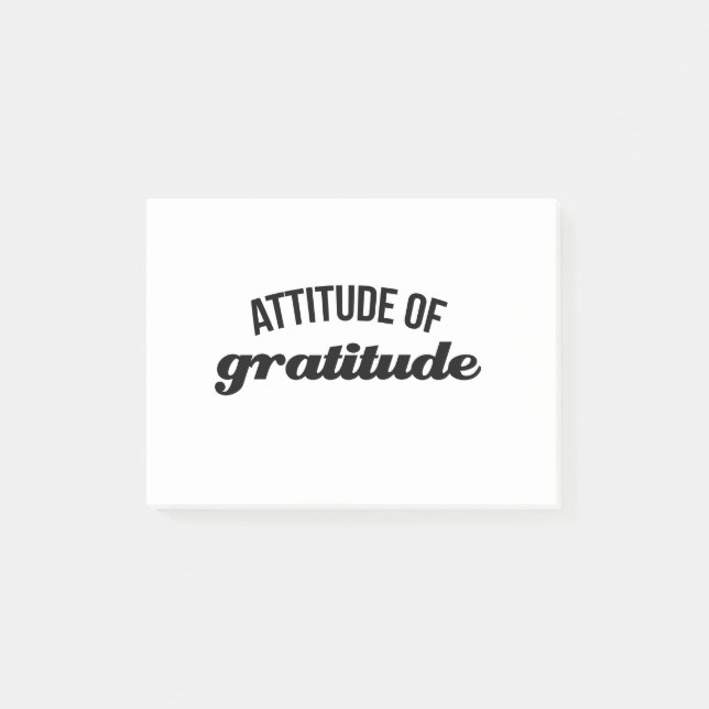 Bloco De Notas Gratitude (Frente)
