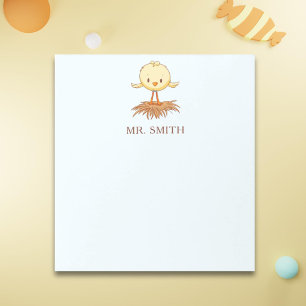 Bloco De Notas Gravata Borboleta Personalizada com Ninho de Pássa