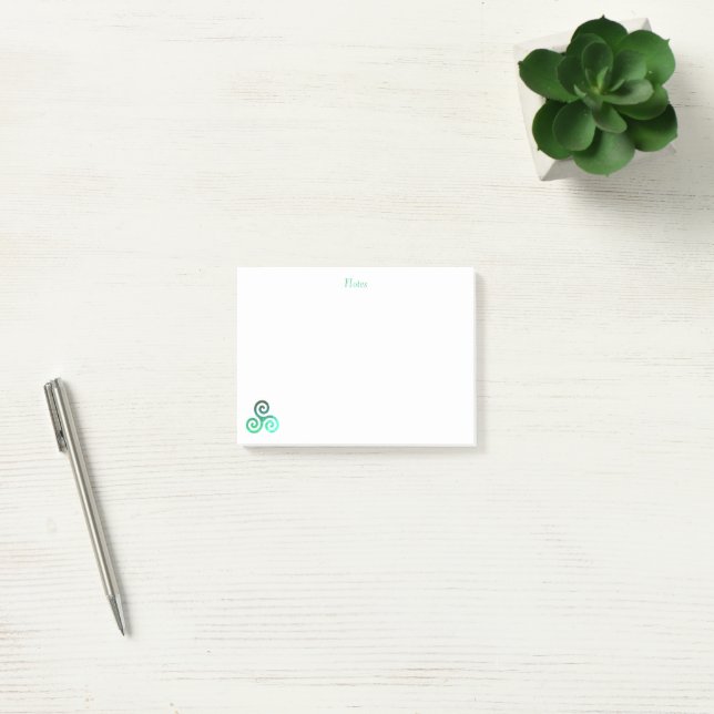 Bloco De Notas Green Triskele (Escritótio)