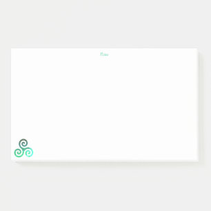 Bloco De Notas Green Triskele