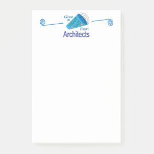 Bloco De Notas Gritar por Arquitetos
