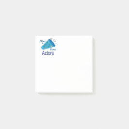 Bloco De Notas Gritar por Atores