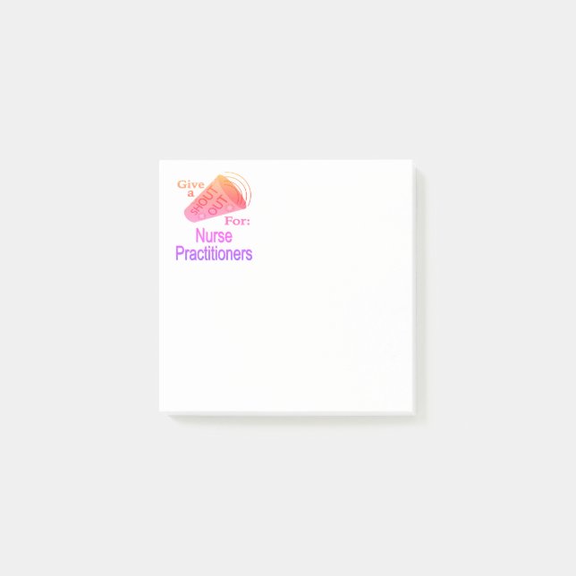 Bloco De Notas Gritar por enfermeiros (Frente)