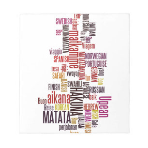 Bloco De Notas Groove Global: Hakuna Matata em Cada Linguagem