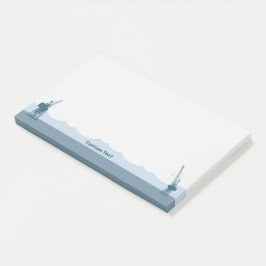 Bloco De Notas Gruas do estaleiro