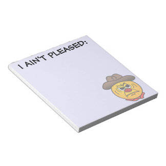 Bloco De Notas Grumpey Cowboy Enrugado