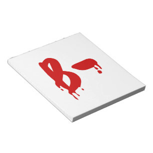 Bloco De Notas Grupo Sanguíneo B - Hospital #Horror Negativo