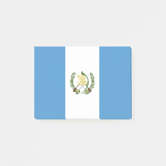Bloco De Notas Guatemala flag  (Frente)