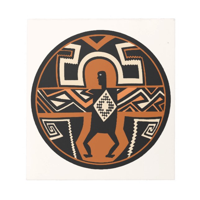 Bloco De Notas Guerreiro Mimbres (Frente)