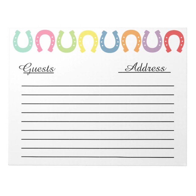 Bloco De Notas Guia Ocidental/ Guia de Memória (Frente)