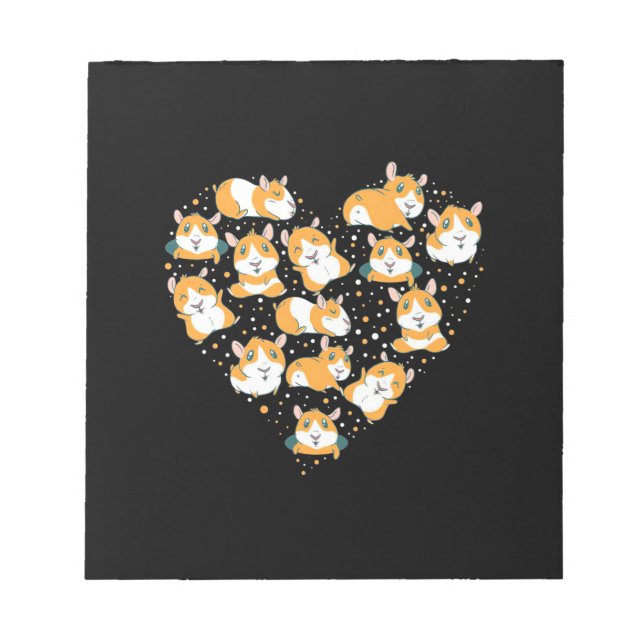 Bloco De Notas Guiné Pig Love (Frente)