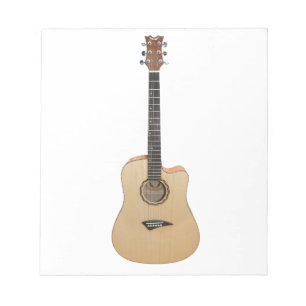 Bloco De Notas Guitarra acústica