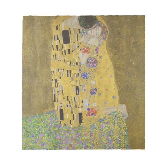 Bloco De Notas Gustav Klimt "O Beijo" (Frente)